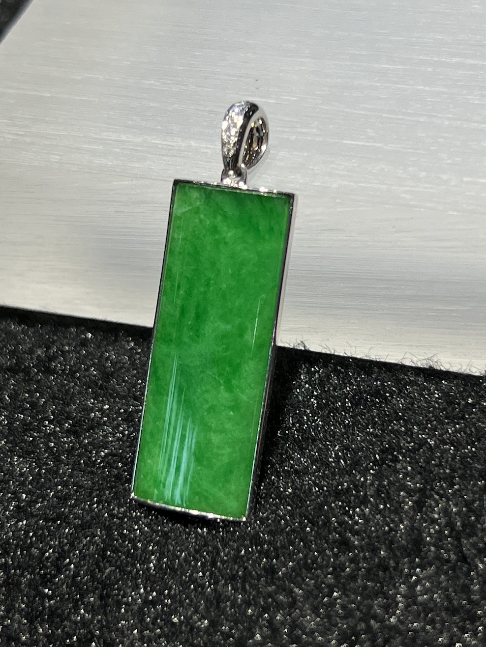 Icy Translucent vibrant green 