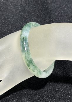 Bracelet boule en jade vert d'eau
