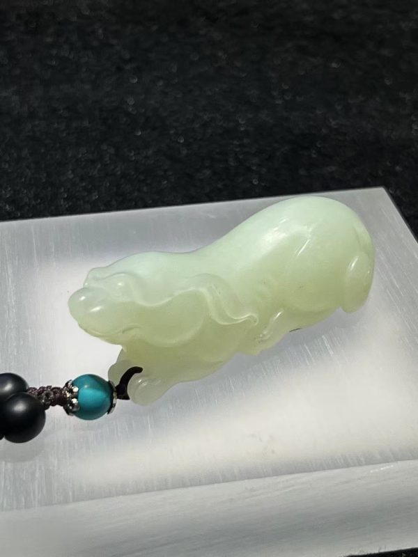 Natural White Jade Dog Carving Nephrite[SOLD OUT] - Image 5